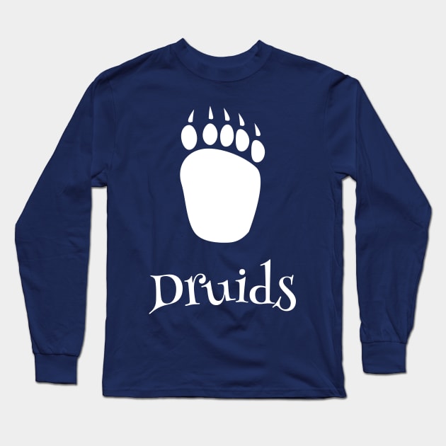 Druids Druid Dungeons and Dragons DND Gaming Long Sleeve T-Shirt by gam1ngguy